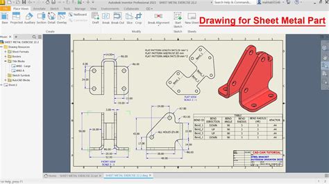 sheet metal drawing app|open source cad for sheet metal.